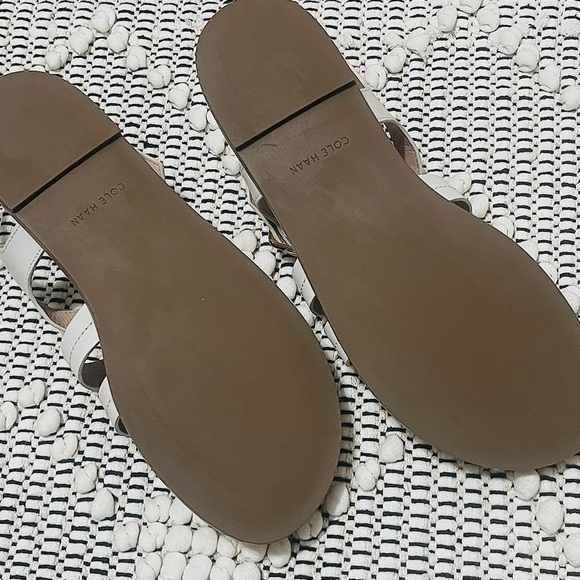 Cole Haan Women's White Strappy Sandals - Picture 6 of 7